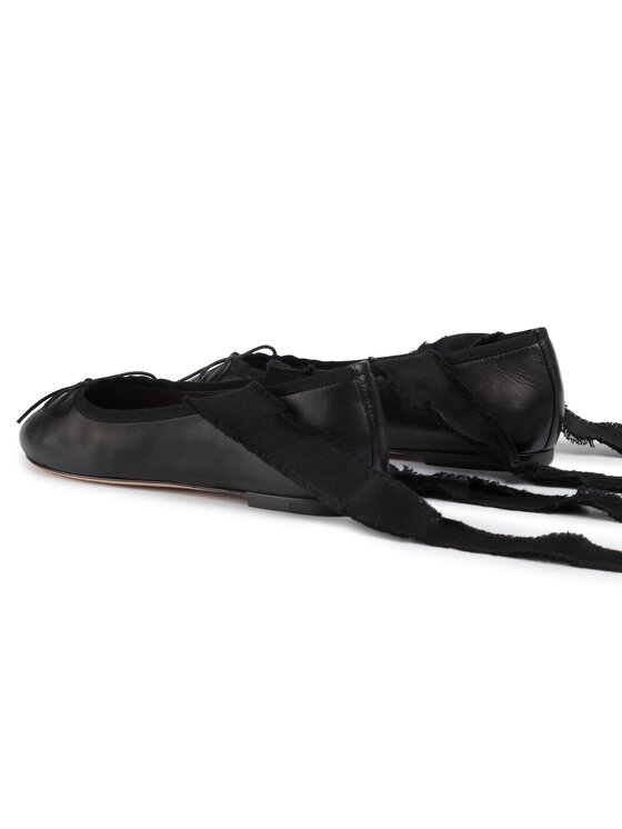 Red Valentino Red Valentino Μπαλαρίνες SQ0S0C80 Μαύρο