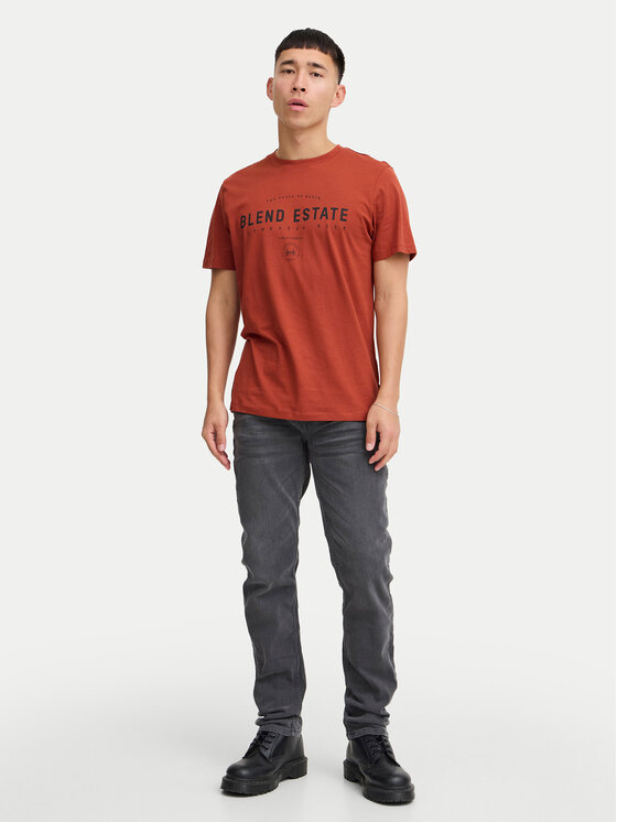 Blend Blend T-särk 20717160 Punane Regular Fit