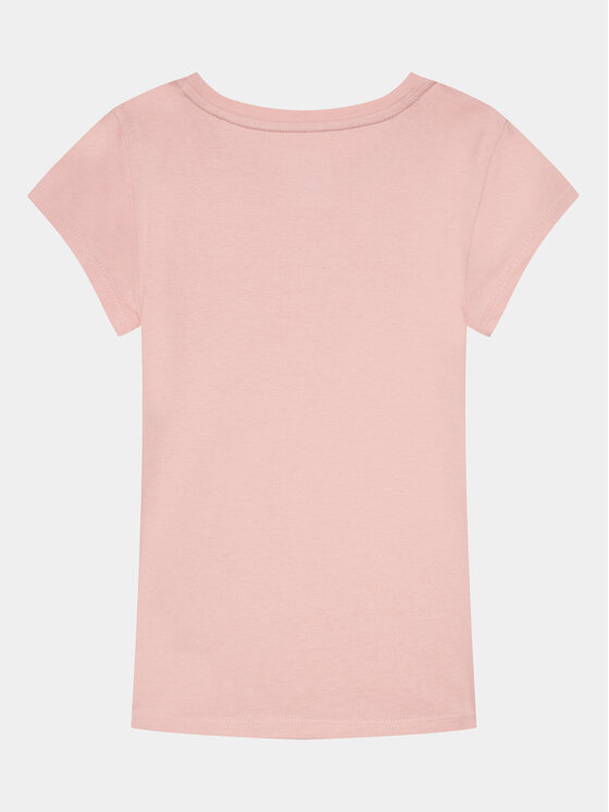 Gap Gap T-shirt 792399-01 Ružičasta Regular Fit