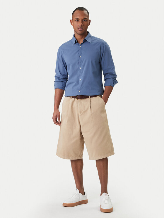 Guess Guess Πουκάμισο F6GH02 WN861 Μπλε Regular Fit