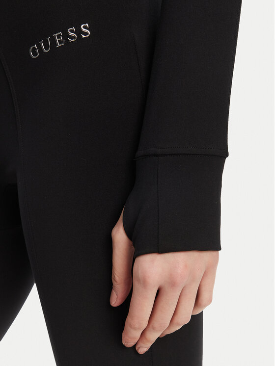Guess Guess Sweatshirt V5RP17 KCD02 Schwarz Regular Fit