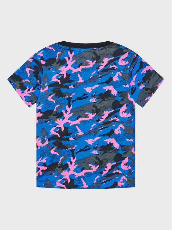 adidas adidas T-shirt Allover HK0275 Šarena Regular Fit