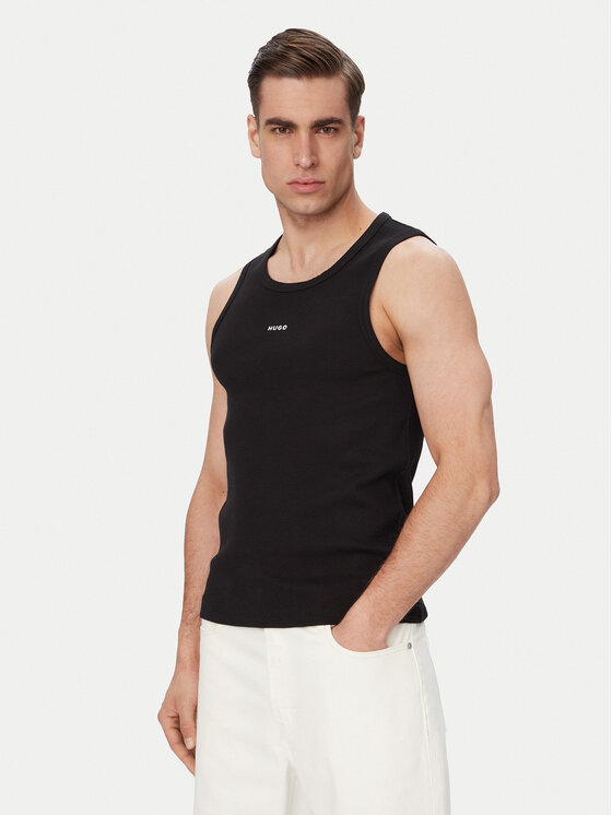 HUGO HUGO Tank top Dapota 50563744 Čierna Slim Fit