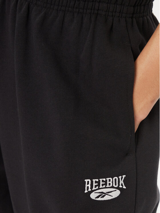 Reebok Reebok Spodnie dresowe Classics IL4639 Czarny Regular Fit