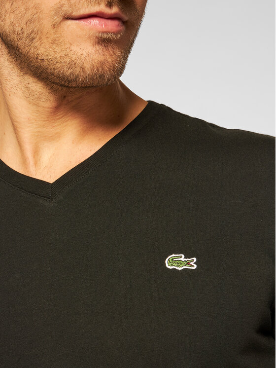 Lacoste Lacoste T-shirt TH2036 Crna Regular Fit