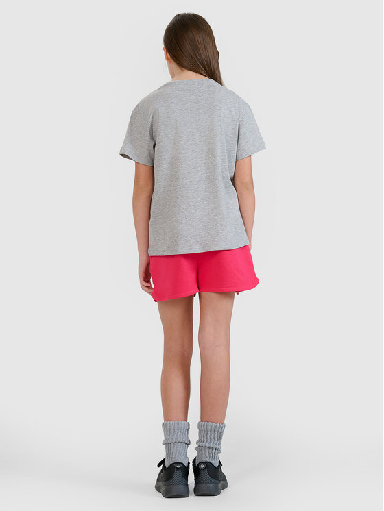 4F 4F Szorty sportowe BASIC+ Różowy Regular Fit