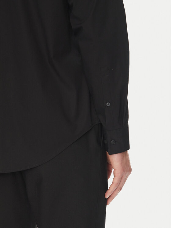 Calvin Klein Calvin Klein Košeľa Essential LV019EU001 Čierna Regular Fit