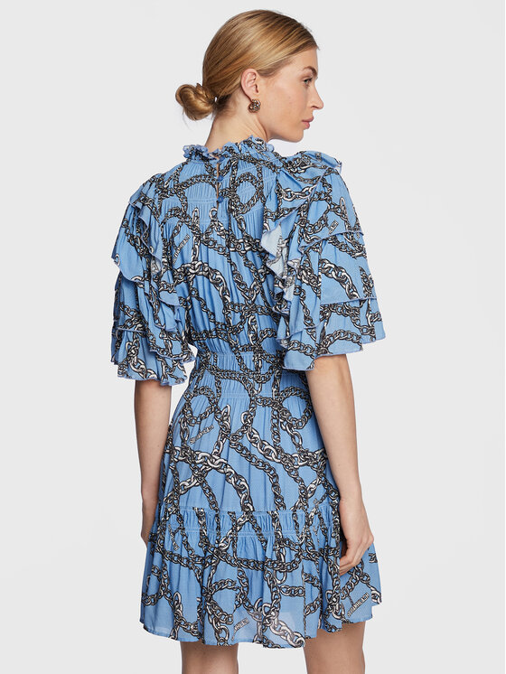 Silvian Heach Silvian Heach Vsakodnevna obleka GPP23182VE Modra Regular Fit