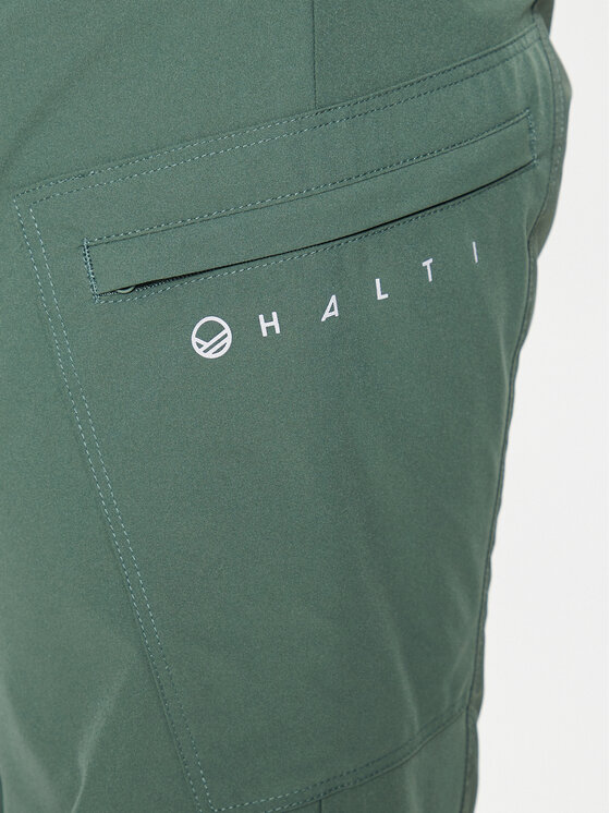 Halti Halti Bikses outdoor Pallas 064-0605 Zaļš Regular Fit