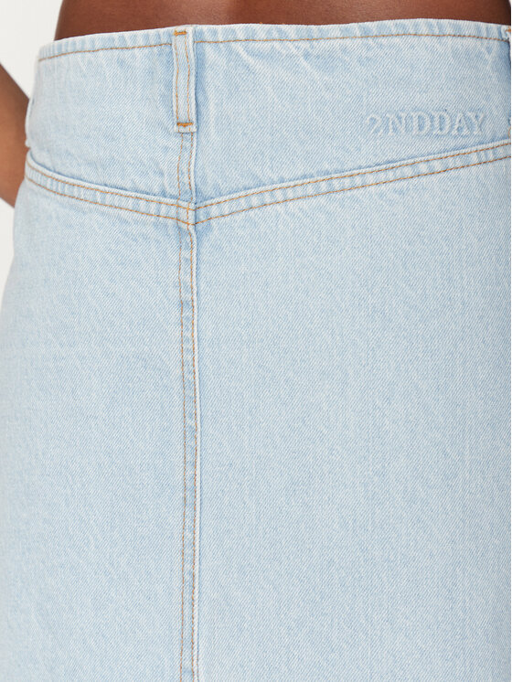 2NDDAY 2NDDAY Spódnica jeansowa Donatello 2251729964 Niebieski Regular Fit