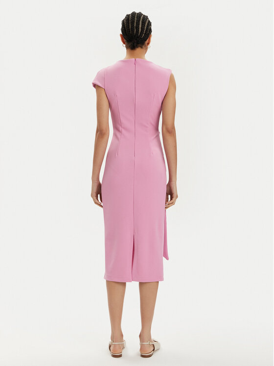 Rinascimento Rinascimento Kokteilinė suknelė CFC0019379002 Rožinė Regular Fit