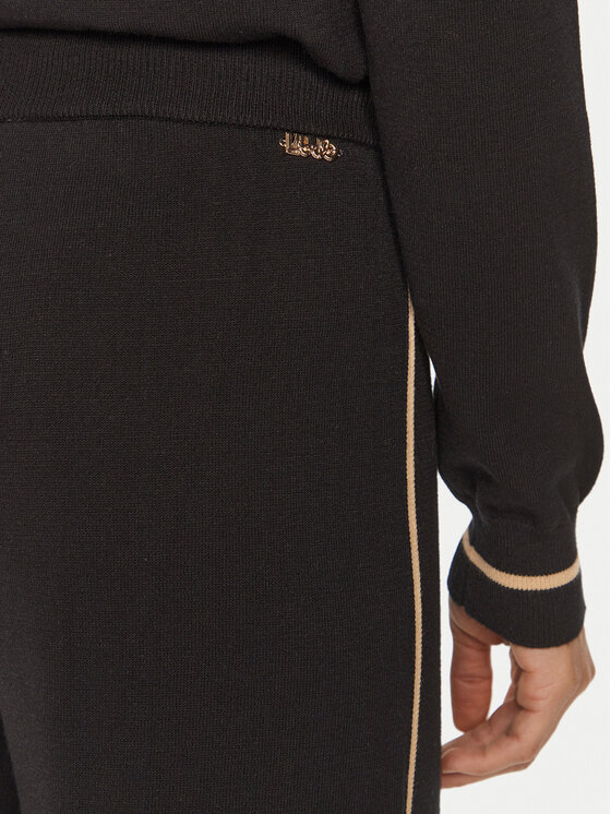 Liu Jo Sport Liu Jo Sport Hlače TF4315 MS63L Crna Regular Fit