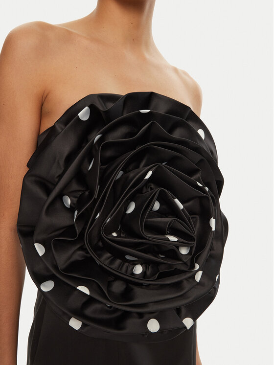 ROTATE ROTATE Rochie cocktail 113903 Negru Slim Fit