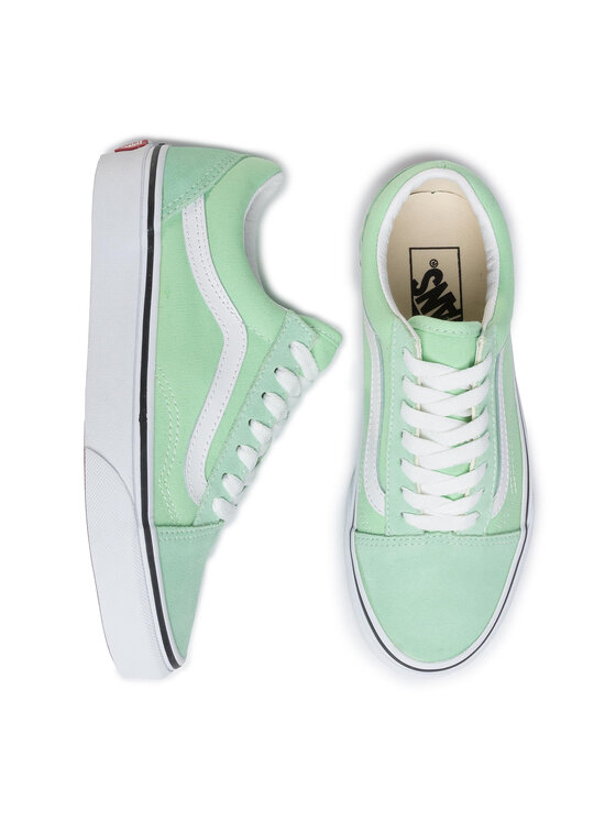 Vans old 2025 skool vert clair