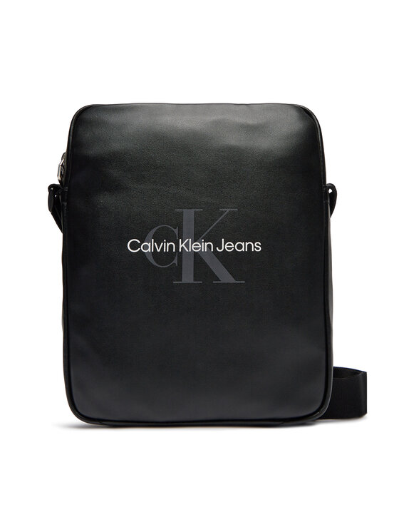 Geantă crossover Calvin Klein Jeans Monogram Soft K50K512447 Negru