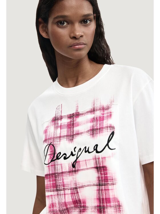 Desigual Desigual T-shirt TS_CRACOVIA Bianco Casual Fit