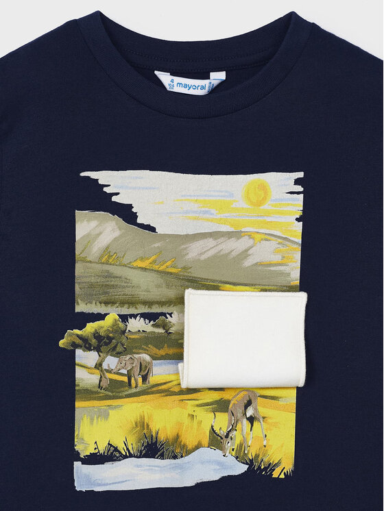 T-shirt 3010 Blu scuro