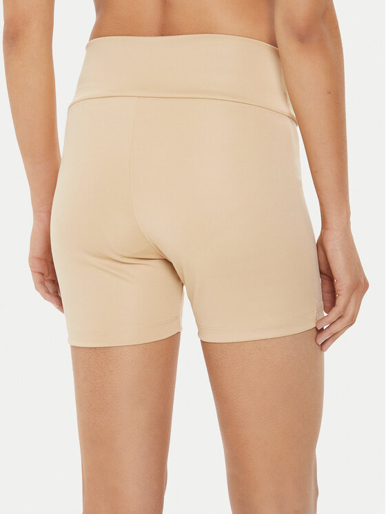 Karl Kani Karl Kani Pantaloni scurți sport Small Serif 6113099 Bej Slim Fit