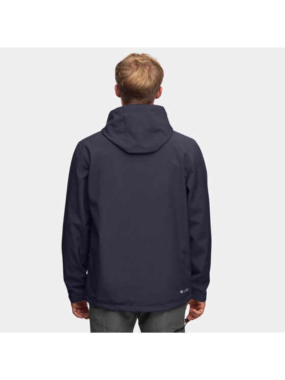 Alpinus Alpinus Kurtka softshell Stenshuvud Szary Standard Fit