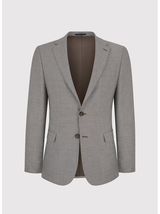 Pako Lorente Pako Lorente Marynarka P23SF-3G-029 Brązowy Slim Fit