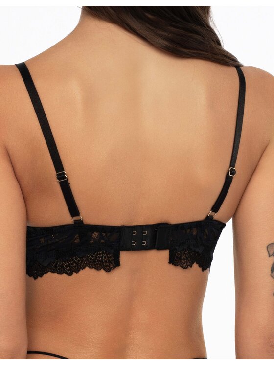 Esotiq Esotiq Biustonosz push-up 41345-99X Czarny