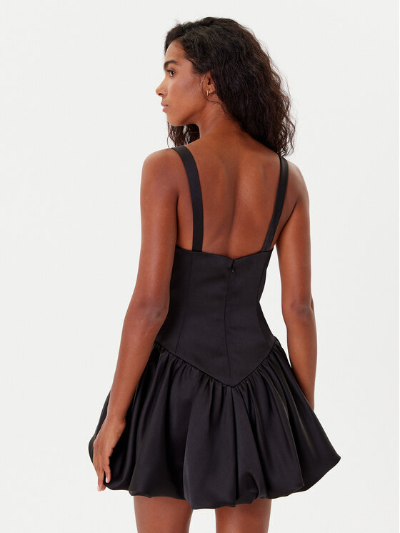 BARDOT BARDOT Коктейльна сукня Oria Bubble 60001DB Чорний Regular Fit