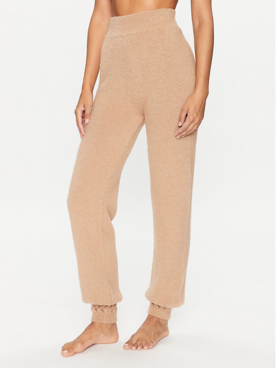 La Perla Pantaloni tricotați 0056130 Bej Regular Fit