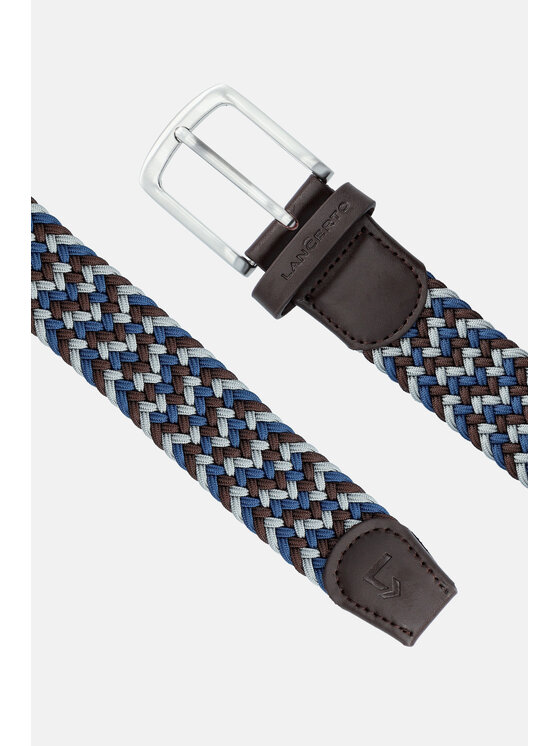 Lancerto Lancerto Pasek Męski Pleat PS090124000021 Kolorowy