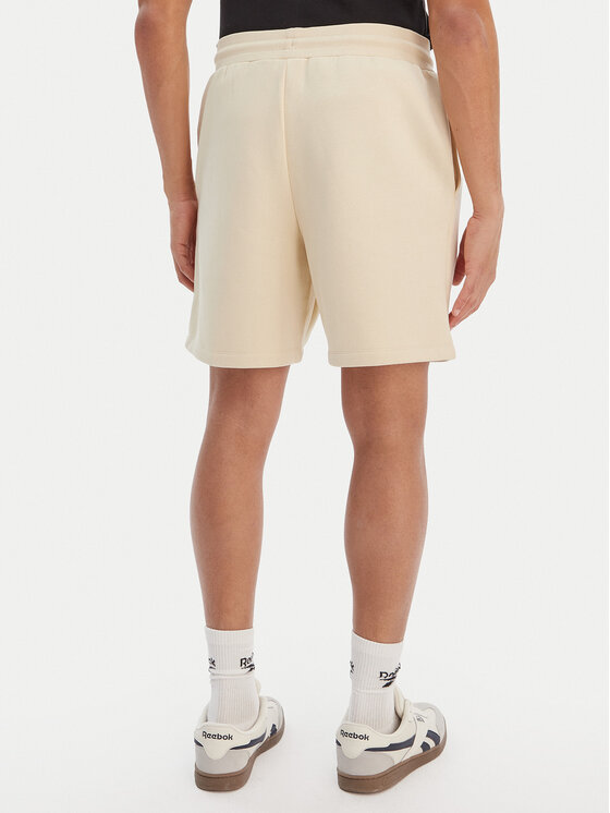 Reebok Reebok Szorty sportowe Bazunu RK25558CCM Beżowy Regular Fit