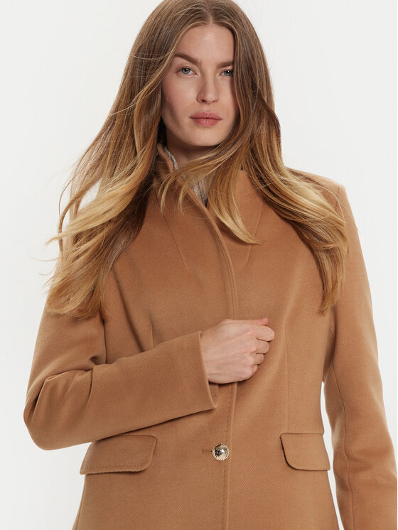 Maryley Maryley Prijelazni kaput 24IB808/14ER Smeđa Regular Fit