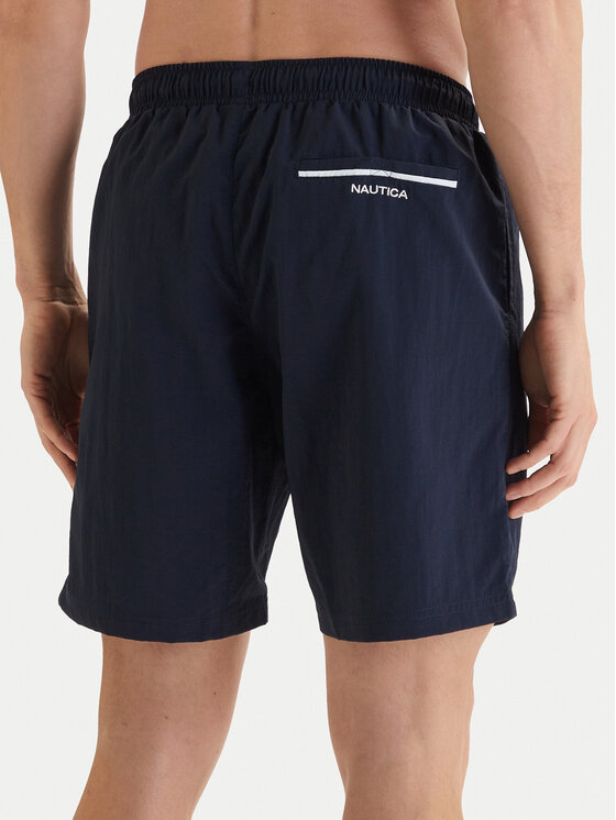 Nautica Nautica Szorty kąpielowe Salvardo NCC04502 Granatowy Regular Fit