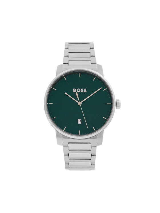 BOSS BOSS Ročna ura Dean 1514134 Srebrna