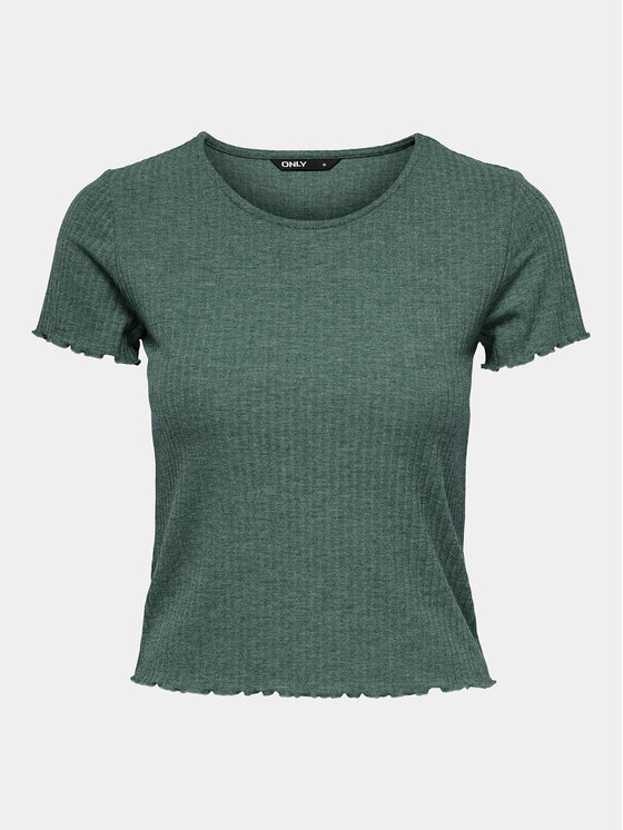 ONLY T-Shirt Emma 15201206 Grün Slim Fit | Modivo.de
