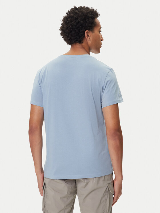 G-Star Raw G-Star Raw T-shirt Base-S D16411-336 Svijetloplava Regular Fit