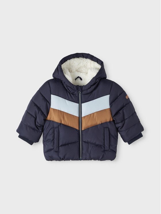 NAME IT Prechodná bunda 13218445 Tmavomodrá Regular Fit
