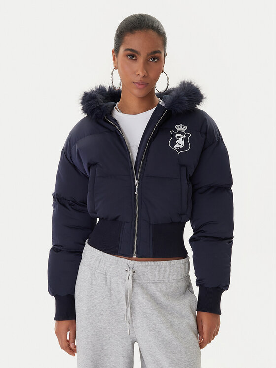 Juicy Couture Juicy Couture Giubbotto invernale JCOIJ225557 Blu scuro Oversize