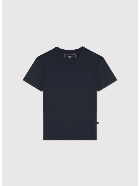Pako Lorente Pako Lorente T-Shirt P000B-TT-005 Granatowy Regular Fit