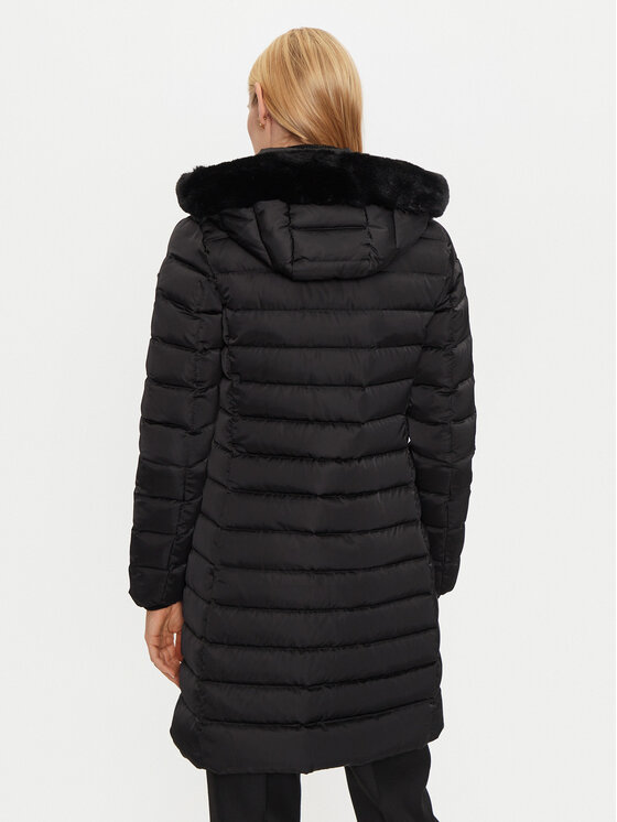 Geox Geox Μπουφάν πουπουλένιο Bettanie W4626H T3122 F9000 Μαύρο Regular Fit