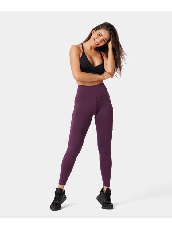 Carpatree Carpatree Legginsy Libra leggings Fioletowy Fitted Fit