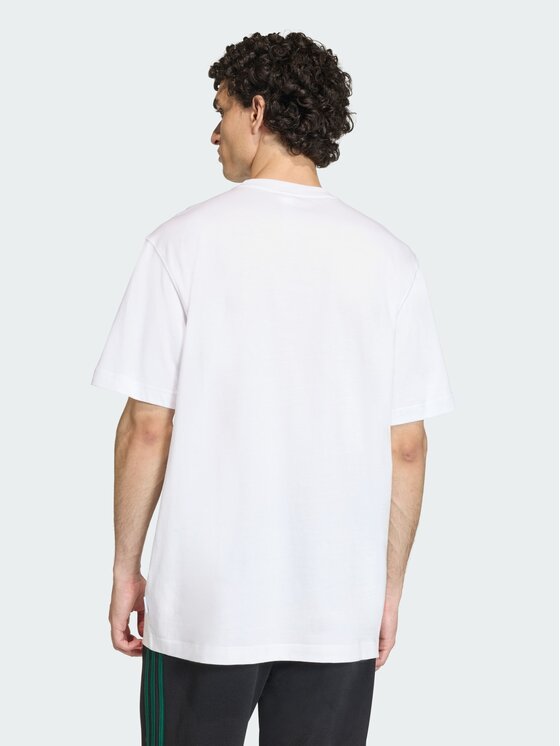 adidas adidas T-Shirt TREFOIL SERIES CHARACTER Biały Loose Fit