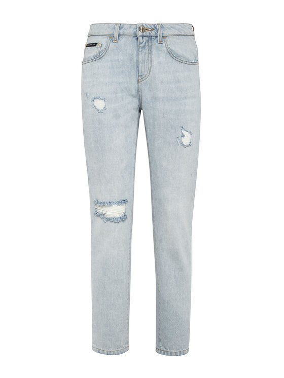 PHILIPP PLEIN PHILIPP PLEIN Jeansy 30911 Šedá