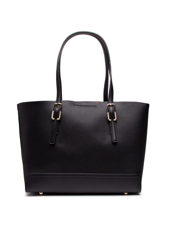 Tommy Hilfiger Borsetta Honey Med Tote AW0AW08804 Nero Modivo