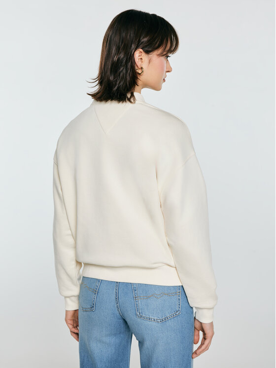 BIG STAR BIG STAR Bluza FROLIA Kremowy Comfort Fit