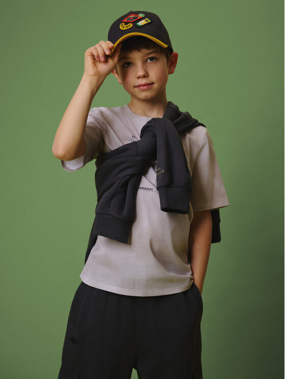 4F 4F T-Shirt ENJOY THE OUTDOORS Kolorowy Regular Fit