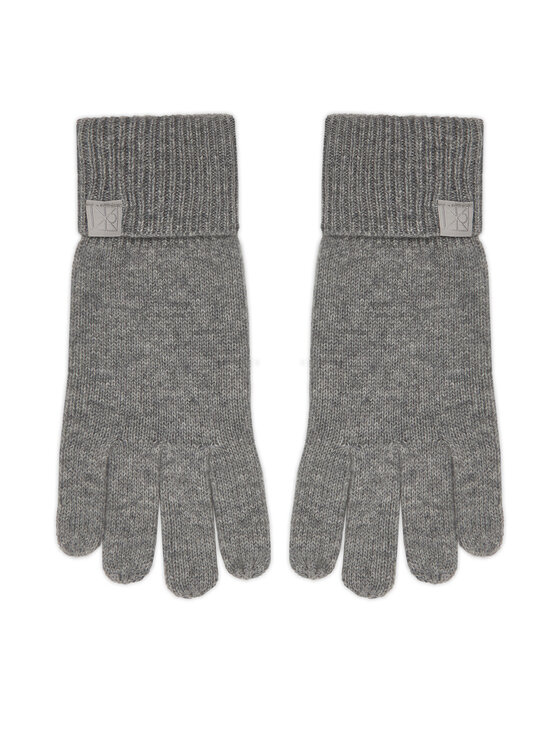 Calvin Klein Calvin Klein Handschuhe Emblem LV14D8016G Grau