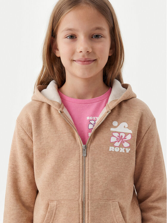 Roxy Roxy Bluză Surf Feeling ERGFT04020 Bej Relaxed Fit