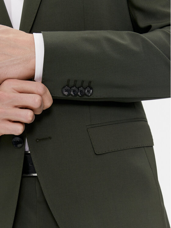 BOSS Boss Garnitur H-Huge-2Pcs-224 50509485 Zielony Slim Fit