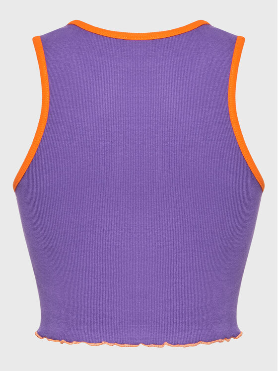 Von Dutch Von Dutch Marškinėliai Ashley 6 231 043 Violetinė Slim Fit