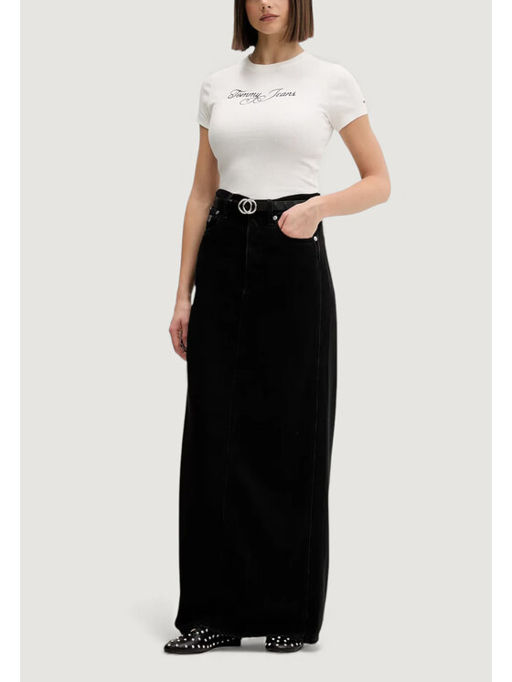 Tommy Jeans Tommy Jeans T-shirt DW0DW21838 Bianco Casual Fit