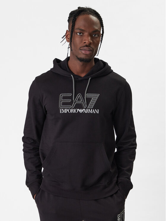 EA7 Emporio Armani EA7 Emporio Armani Džemperis 7M001313 AF13512 UC001 Juoda Regular Fit